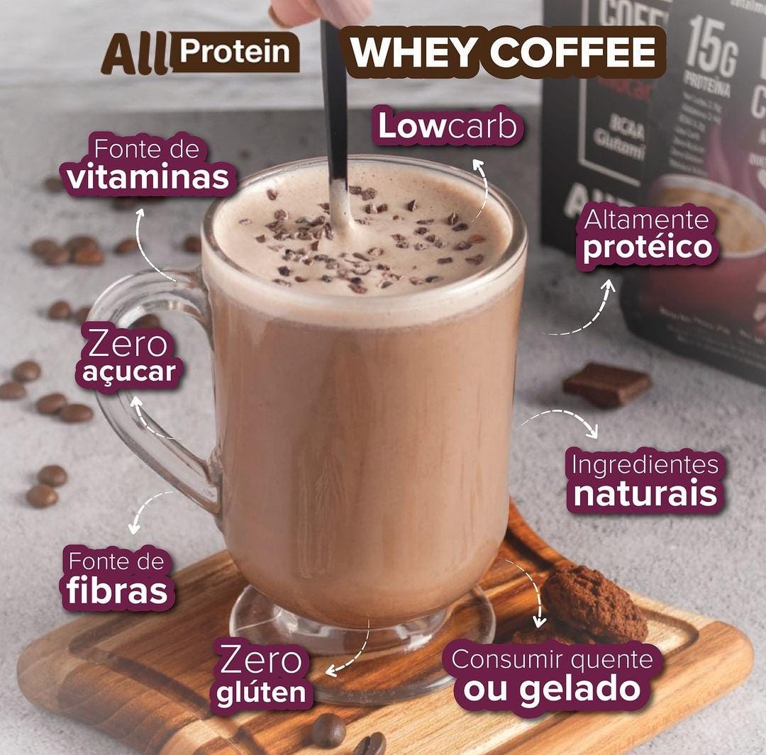 Você sabe os benefícios do Whey Coffee para o seu treino?