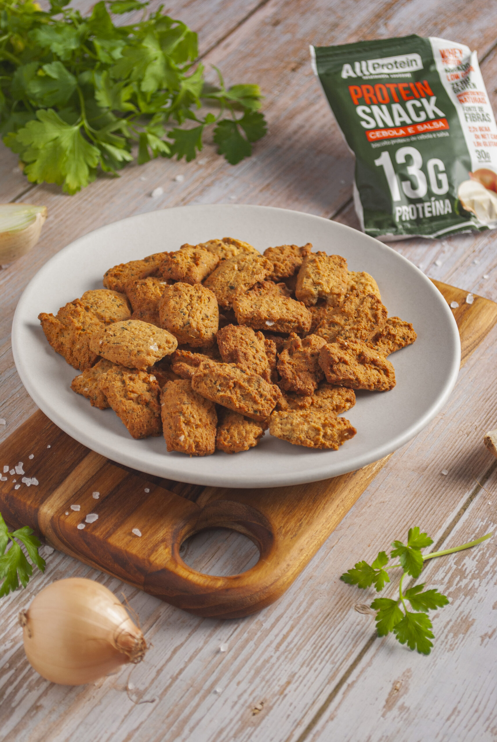 Snacks Salgados All Protein: Crocância Real, Sabor de Verdade