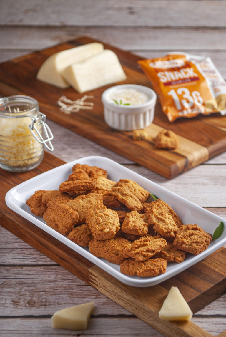 snack proteico de queijo all protein para controle glicêmico
