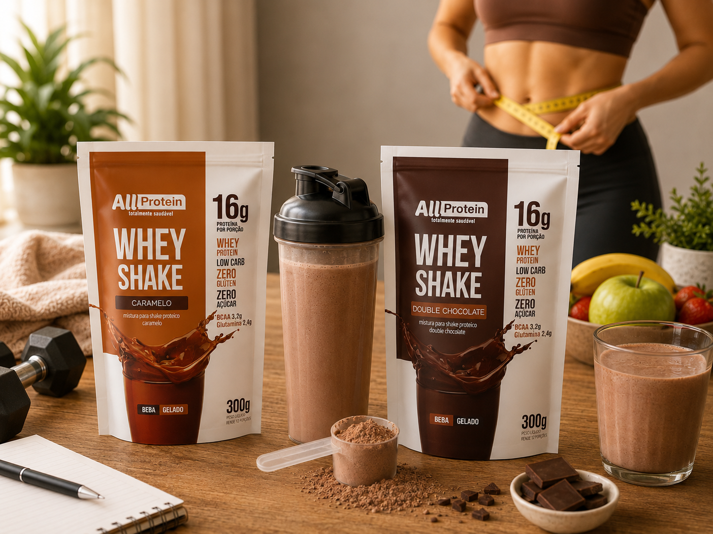 Lanches Práticos para o Emagrecimento: Como o Whey Shake Protege seus Músculos