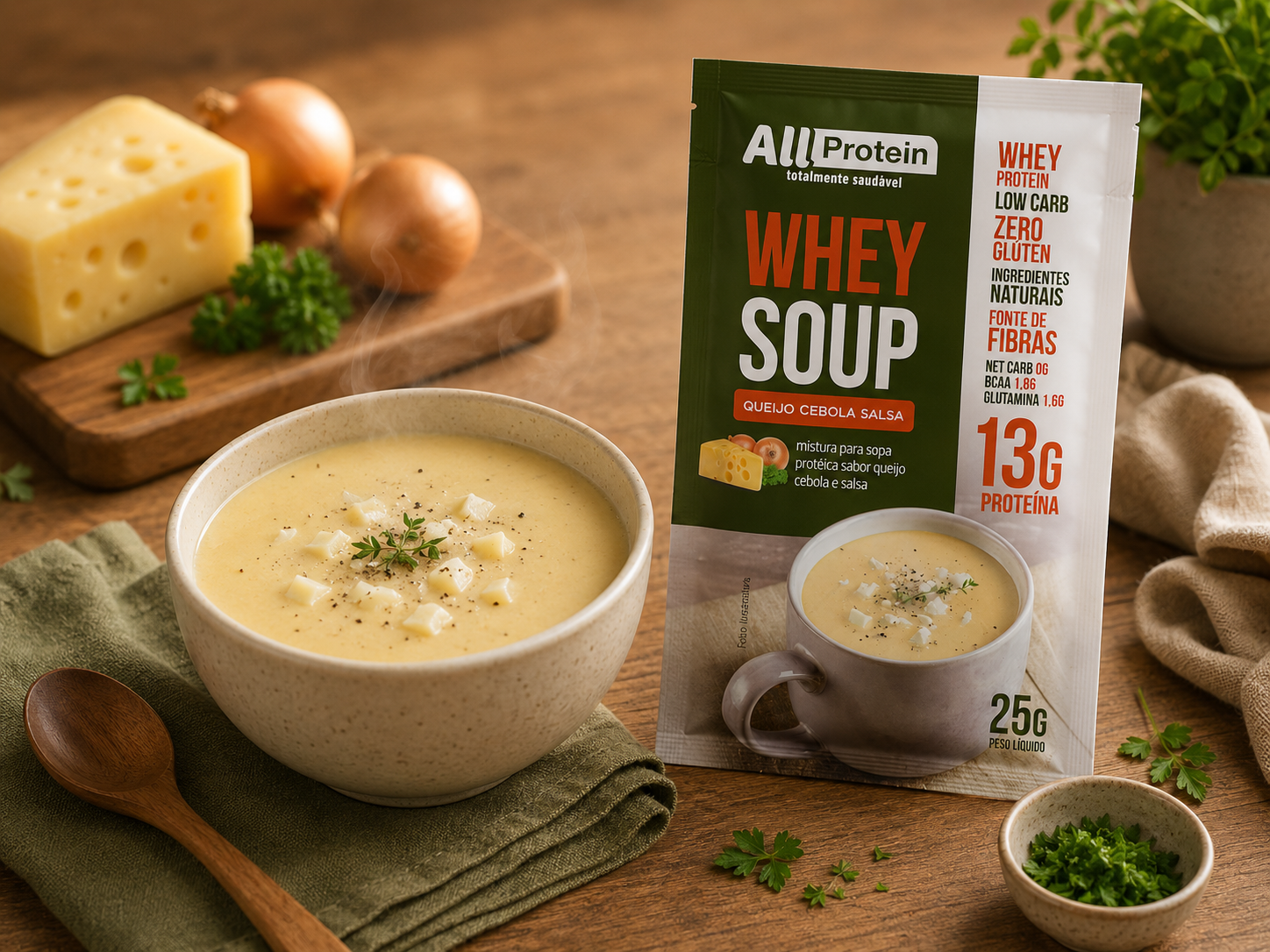 Refeições Ideais para o Emagrecimento: Como a Whey Soup Protege seus Músculos