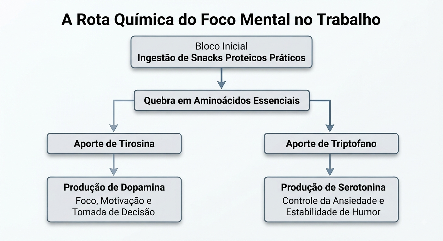 Síndrome do Cansaço Corporativo: Por que Profissionais Estão Trocando o Cafezinho por Snacks Proteicos no Trabalho
