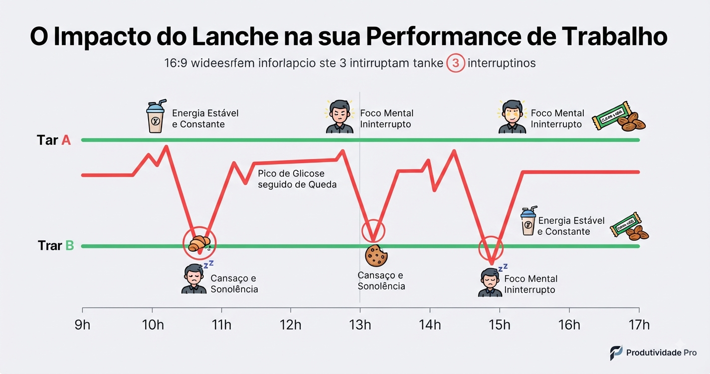 A Engenharia do Tempo: Como a Troca de Lanches Convencionais por Snacks Proteicos Otimiza a sua Rotina