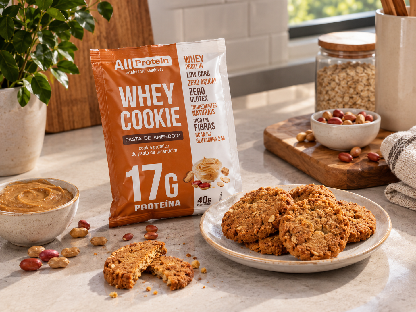Lanches Práticos para o Emagrecimento: Como o Whey Cookie Transforma sua Rotina