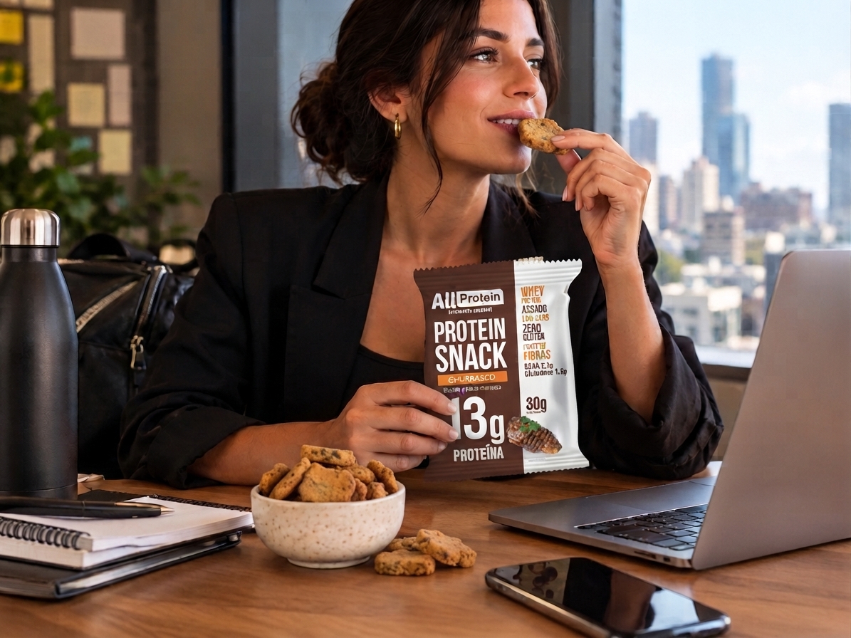 Praticidade Urbana: Como o Protein Snack Resolve a Fome na Correria