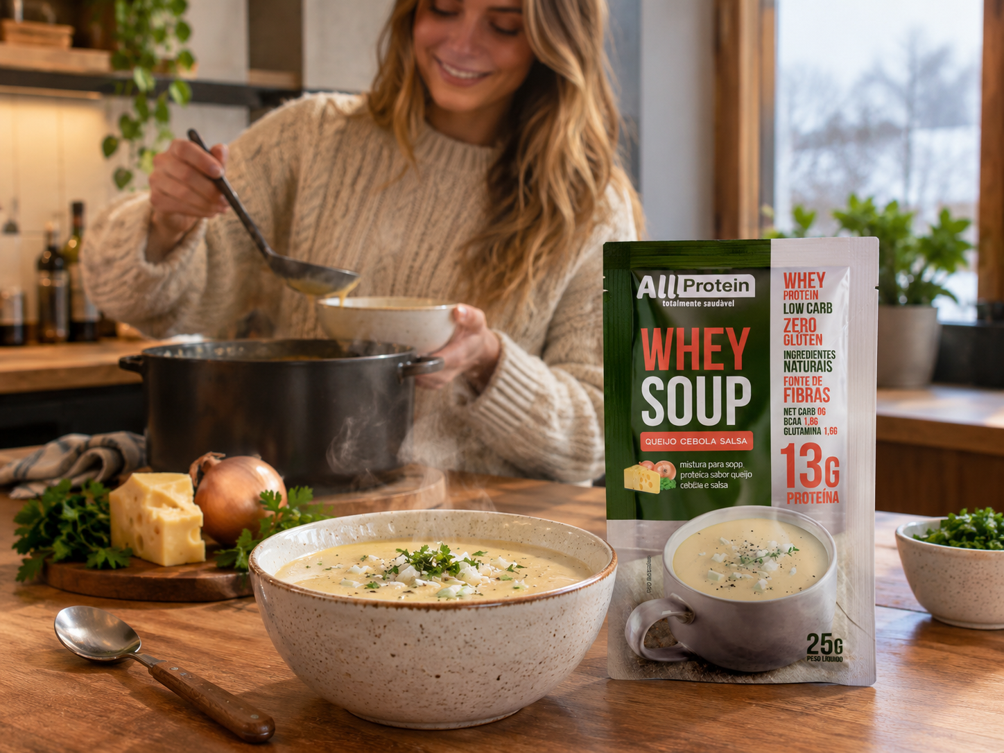Conforto Nutricional em Dias Frios: Como o Whey Soup Nutre o Organismo