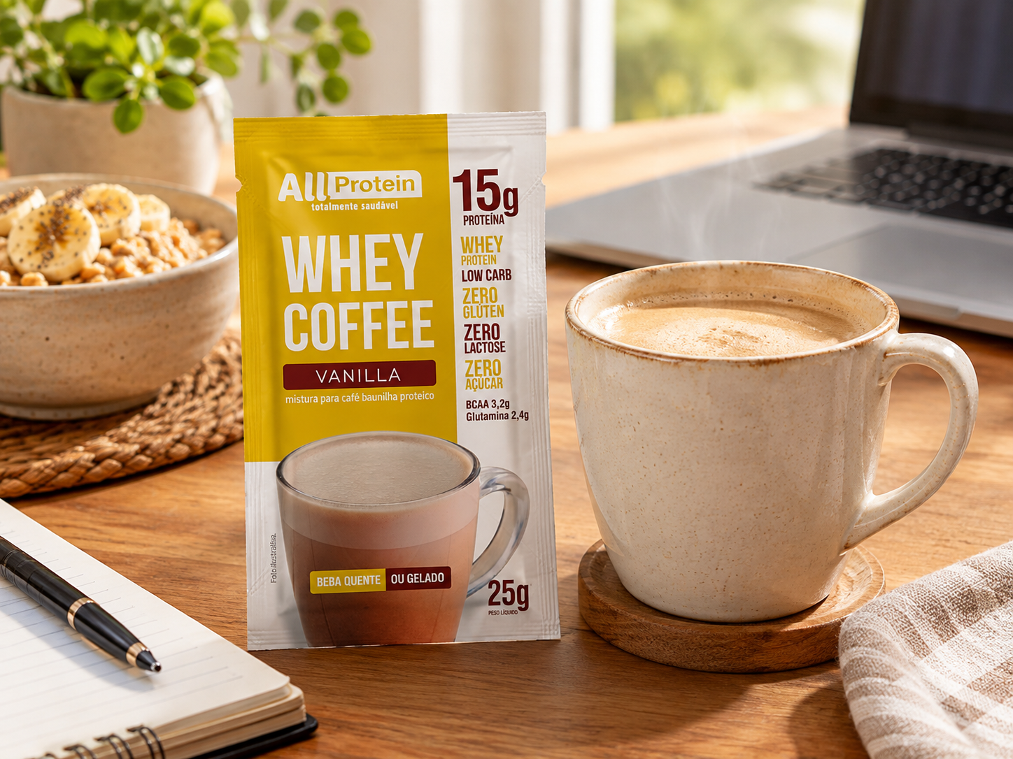 Energia e Desempenho Matinal: Como o Whey Coffee Desperta seu Metabolismo