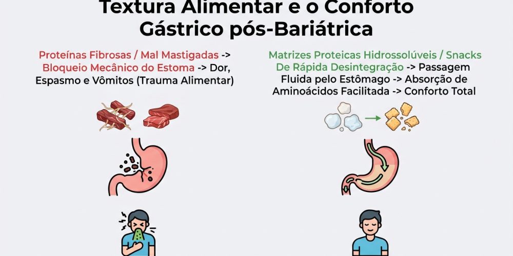 A Engenharia da Mastigação Como Matrizes Proteicas Inteligentes Evitam o Entalo e a Desnutrição pós-Bariátrica