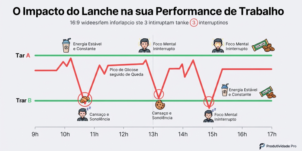 A Engenharia do Tempo Como a Troca de Lanches Convencionais por Snacks Proteicos Otimiza a sua Rotina