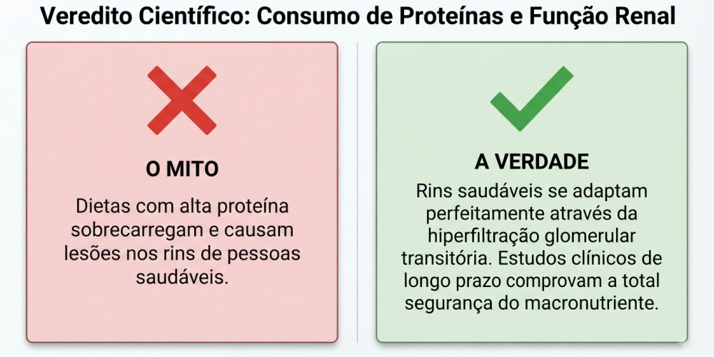 Ciência vs. Mito O que a Ciência Realmente Diz sobre o Consumo de Proteínas e a Saúde dos Rins