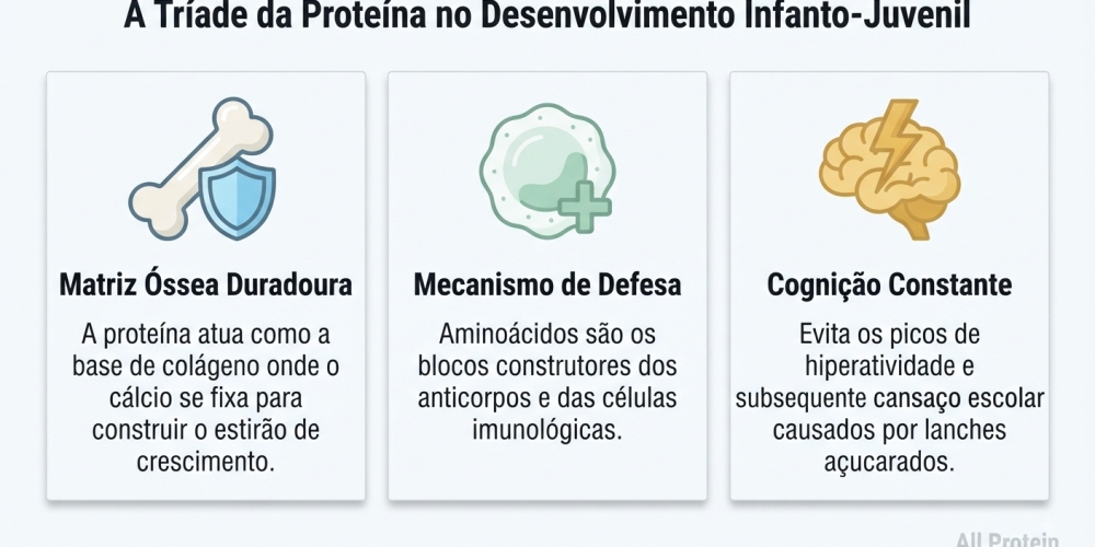 Crescimento e Desenvolvimento Como Garantir o Aporte Proteico Correto para Crianças e Adolescentes Ativos