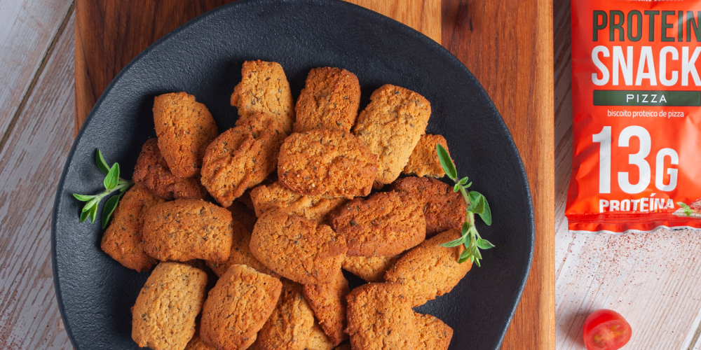 snacks e cookies proteicos all protein para pós-treino prático