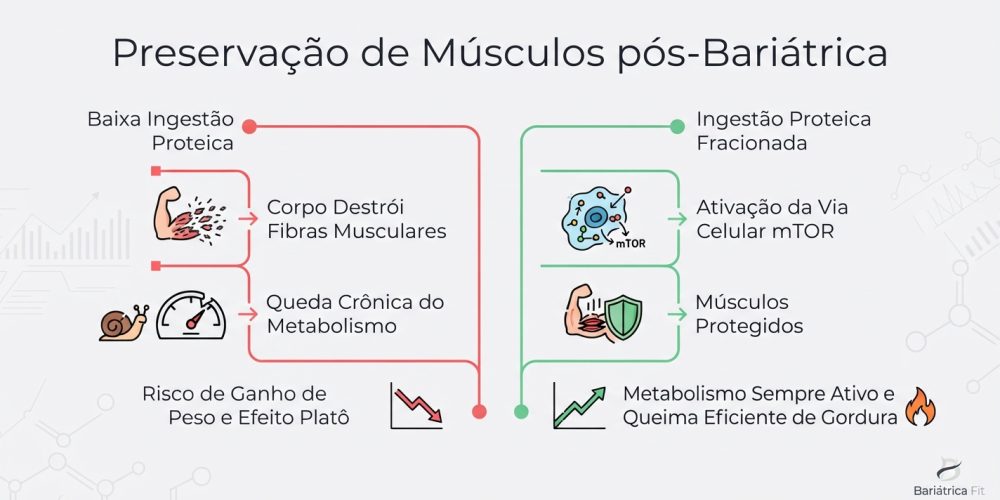 O Perigo da Perda Invisível Como Proteger seus Músculos da Degradação no Pós-Operatório Bariátrico