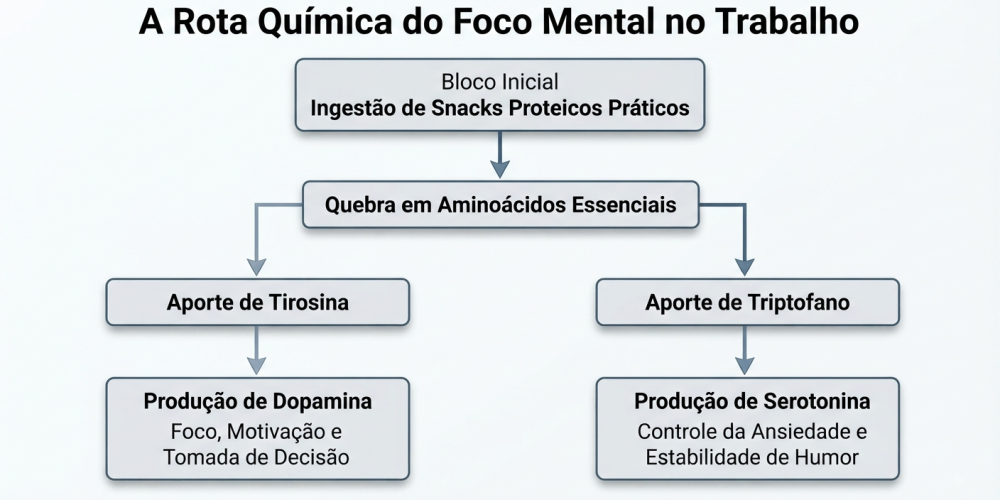 Síndrome do Cansaço Corporativo Por que Profissionais Estão Trocando o Cafezinho por Snacks Proteicos no Trabalho
